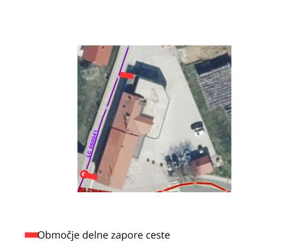 Območje zapore ceste (2)